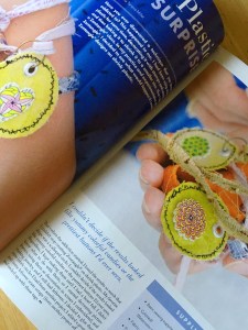 Shrinky dink fabric tags