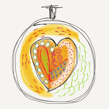 Drawing in Paper53 app