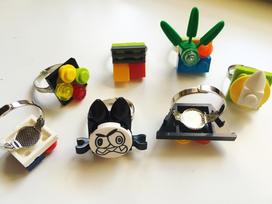 Lego jewelry