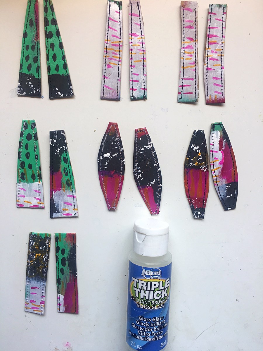 Jewelry out of toilet paper