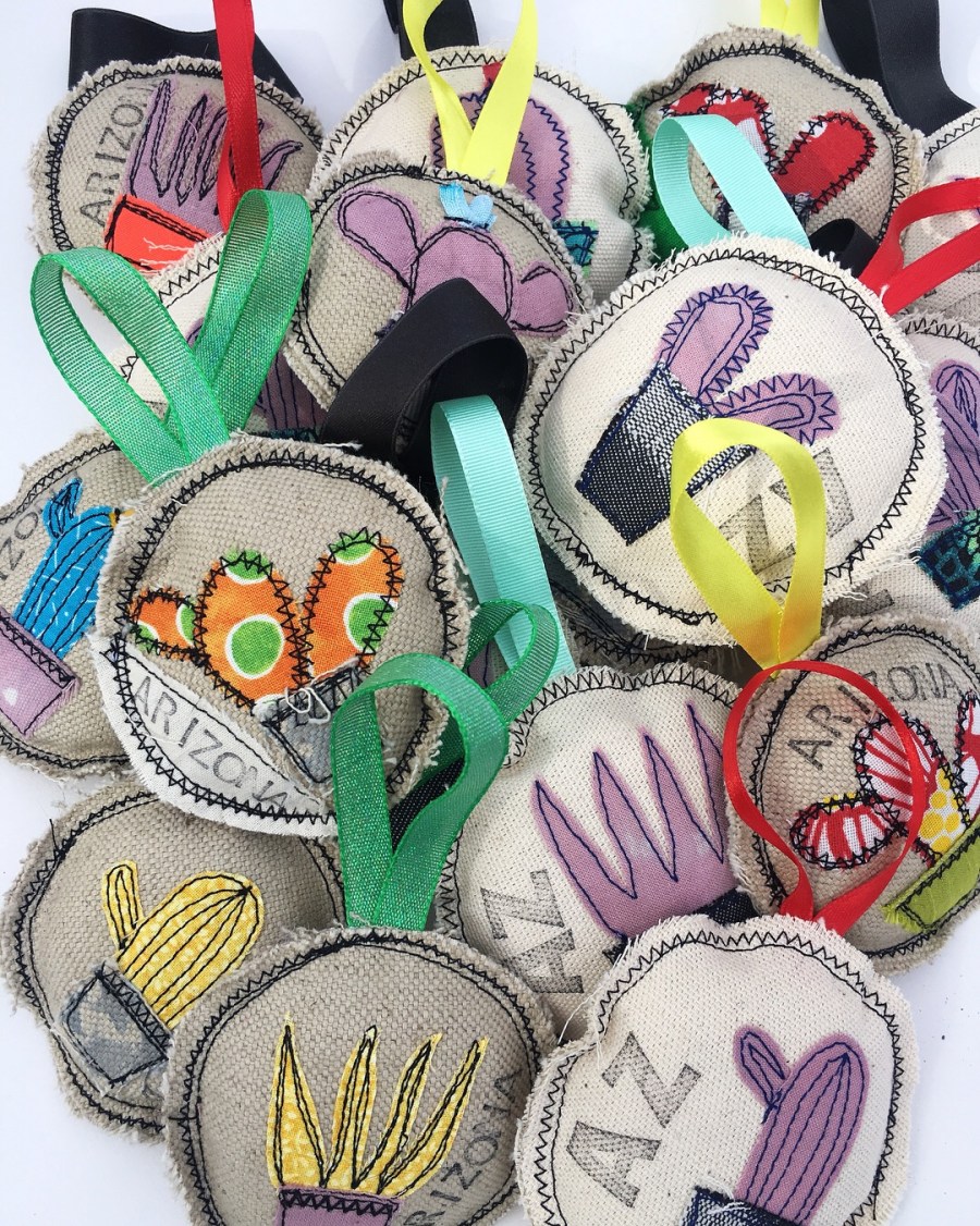 Cactus Christmas Ornaments