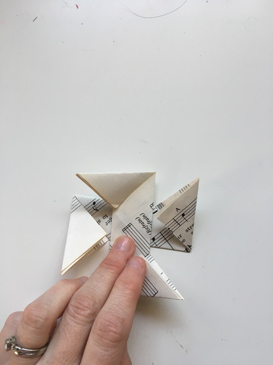 Origami Star Ornaments