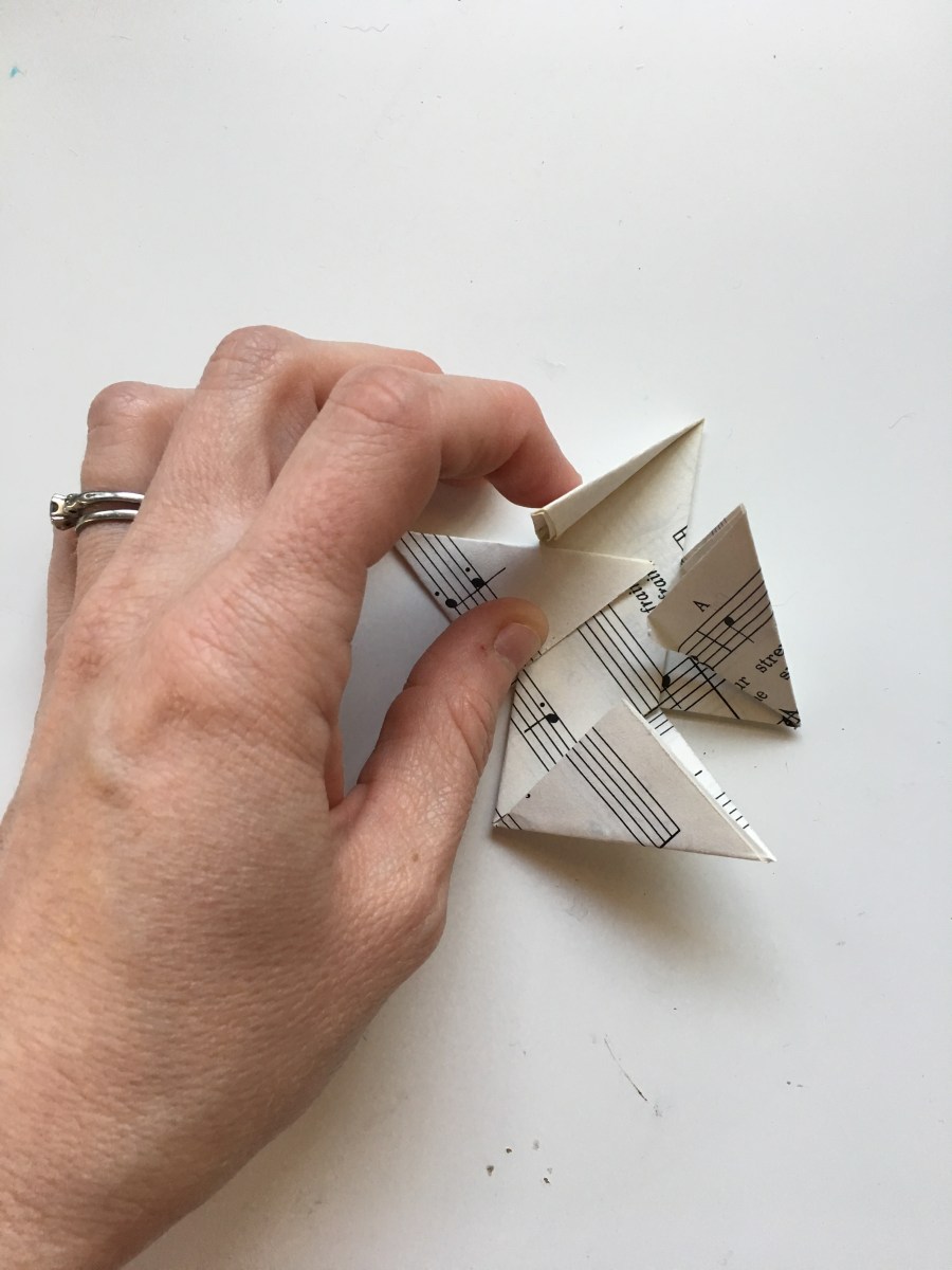 Origami Star Ornaments