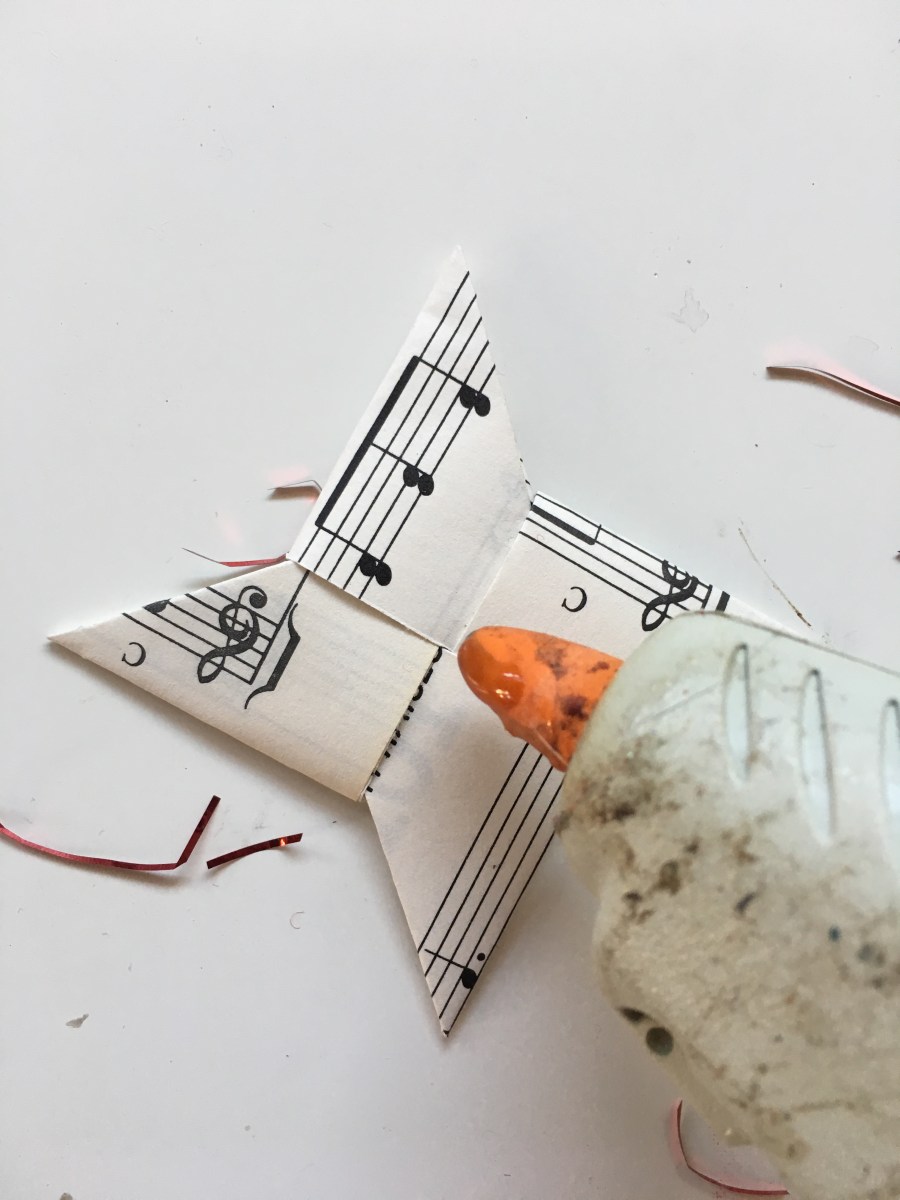 Origami Star ornaments