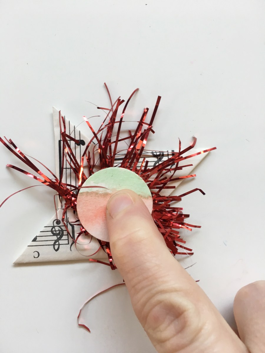 Origami Star ornaments