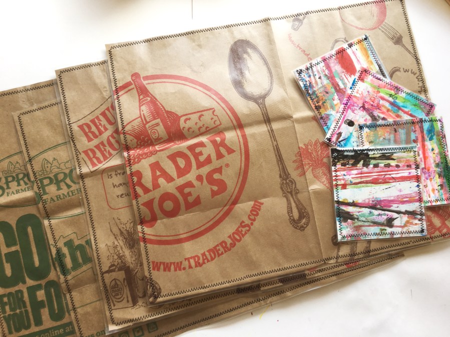 DIY paper placemats and coasters