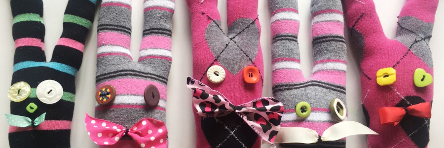 Recycled Easter bunnies