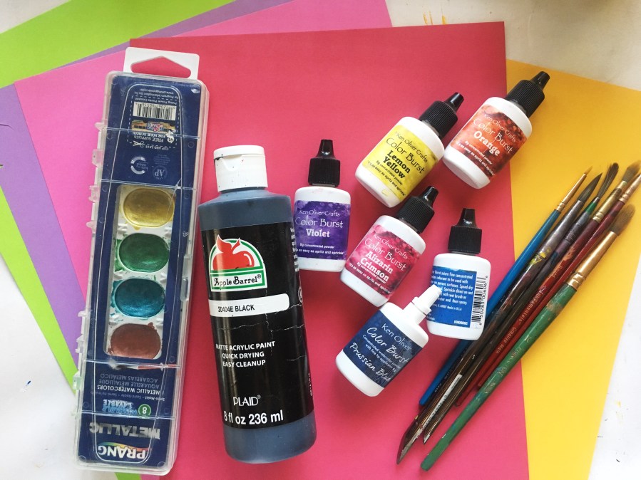 Origami earrings tutorial