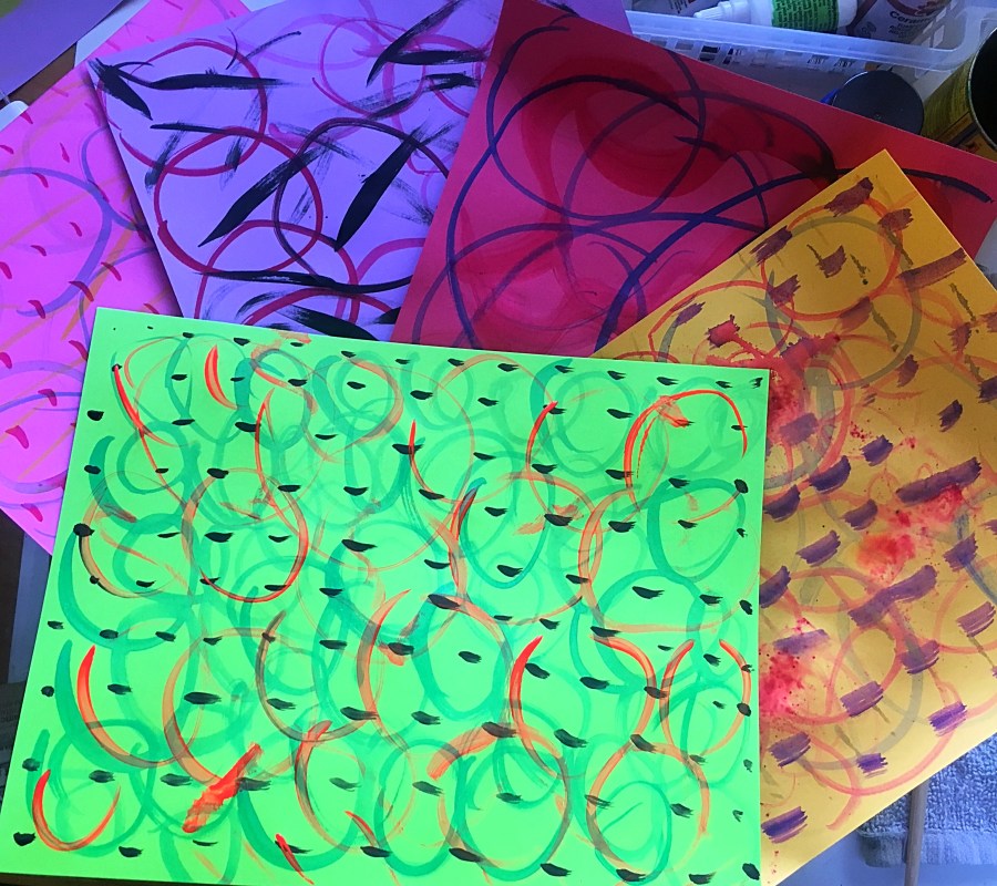 Origami earrings tutorial