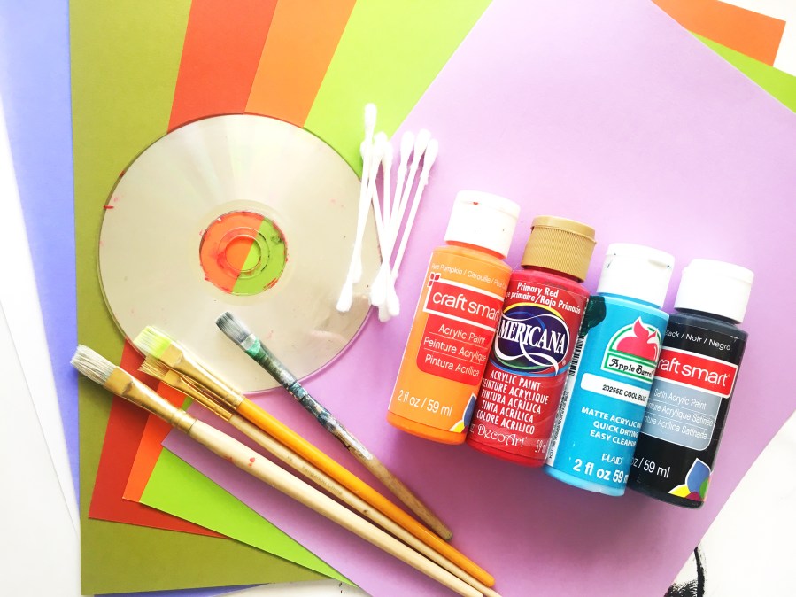 Monoprinting with CD