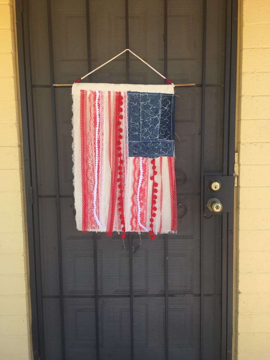 DIY Ribbon Flag9