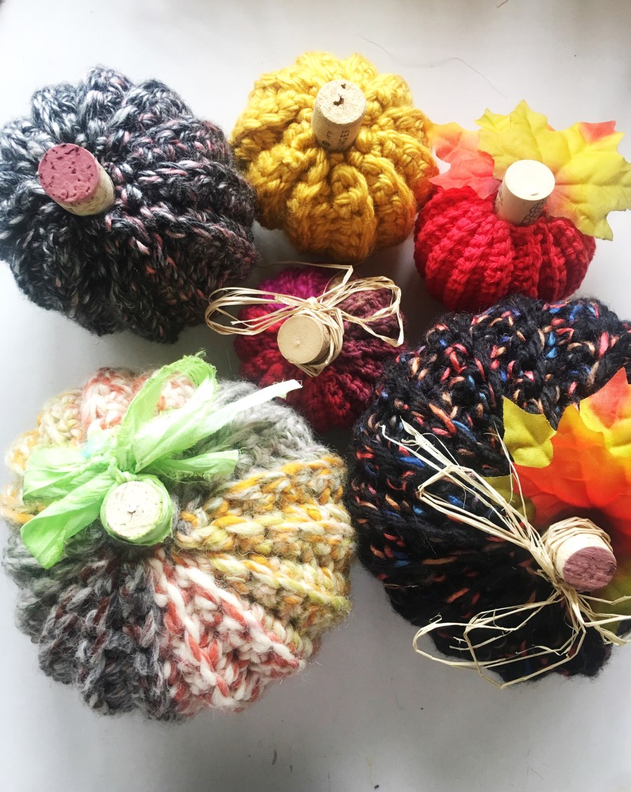 Crochet pumpkin