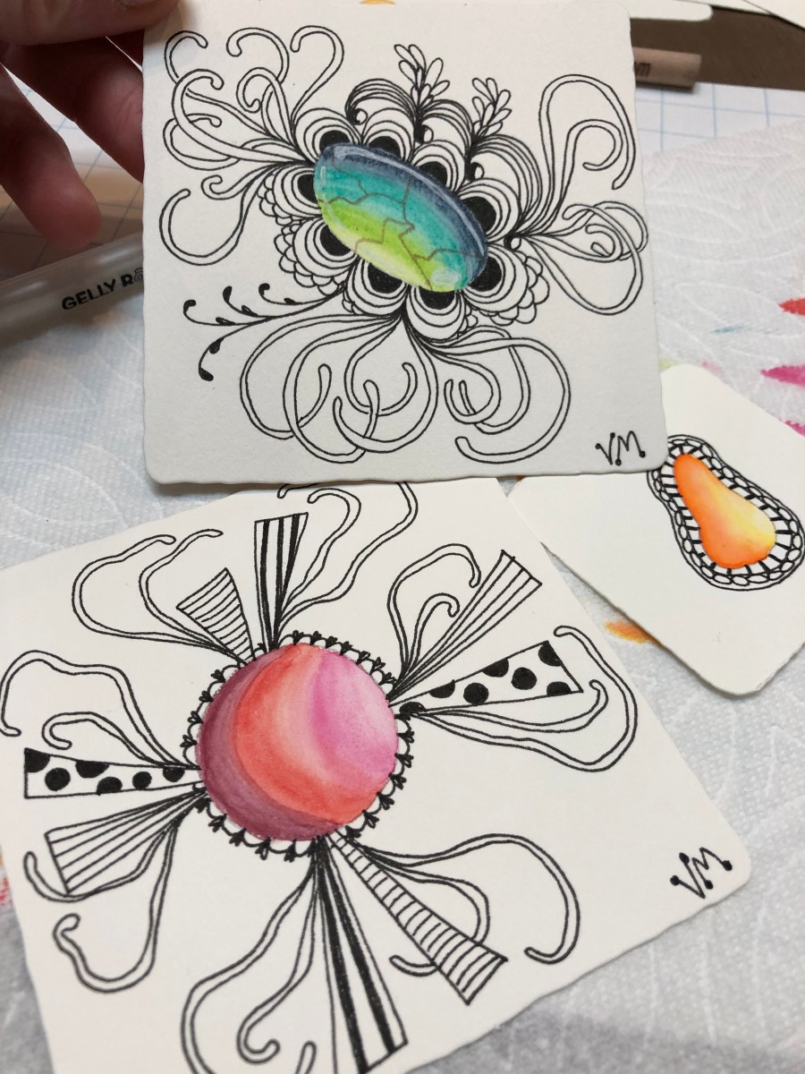 Zentangle Jewels