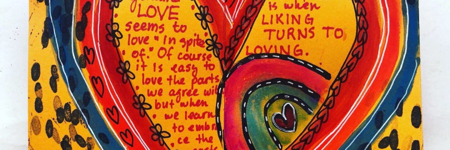 One page folded journal