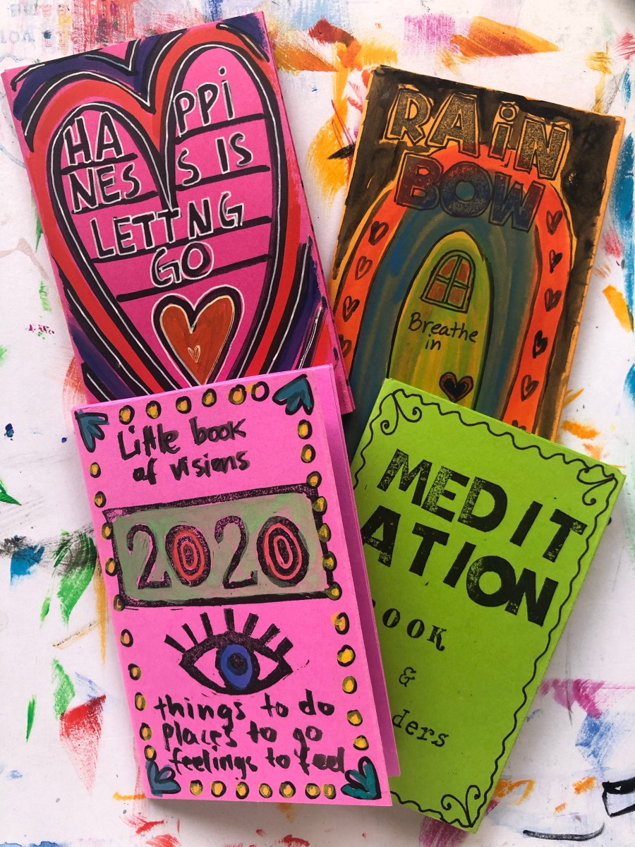 One page folded journal